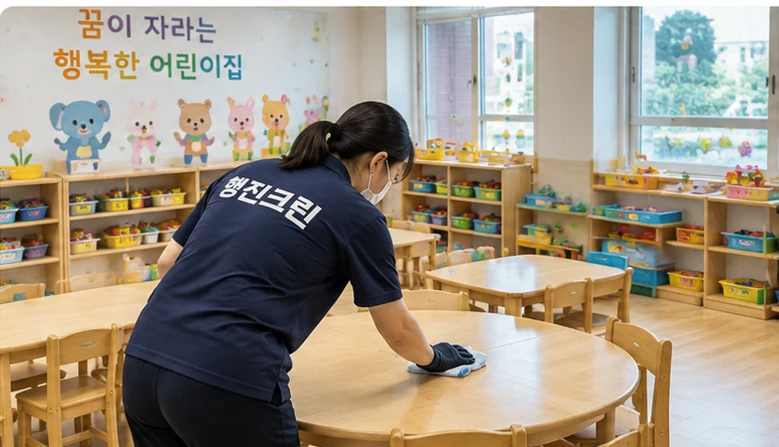 어린이집청소 관련 참고 이미지